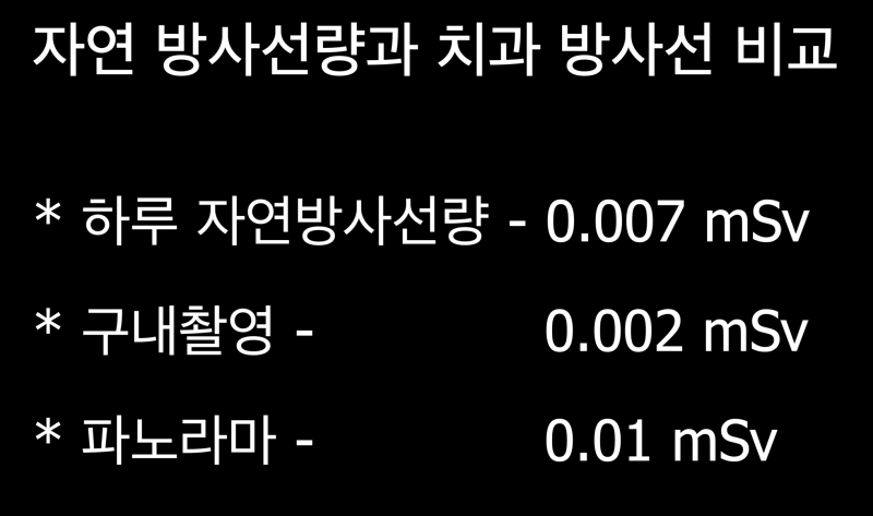 [치과 파노라마 촬영 괜찮을까 ?] 치과 엑스레이가 내 몸에 나쁘지 않을까 ? 그리고 그것보다 더 중요한 꼭 알아야 할 사항 ! 사진 2