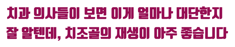 [X친 치과 치료] 재식술 실패 + 완전 파절 치아의 치아 살리기, 집요한 환자와 의사가 만났다 #재식술 #파절치아 #최용훈원장 사진 5